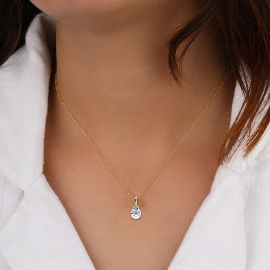 Diamond Solitaire Pendant