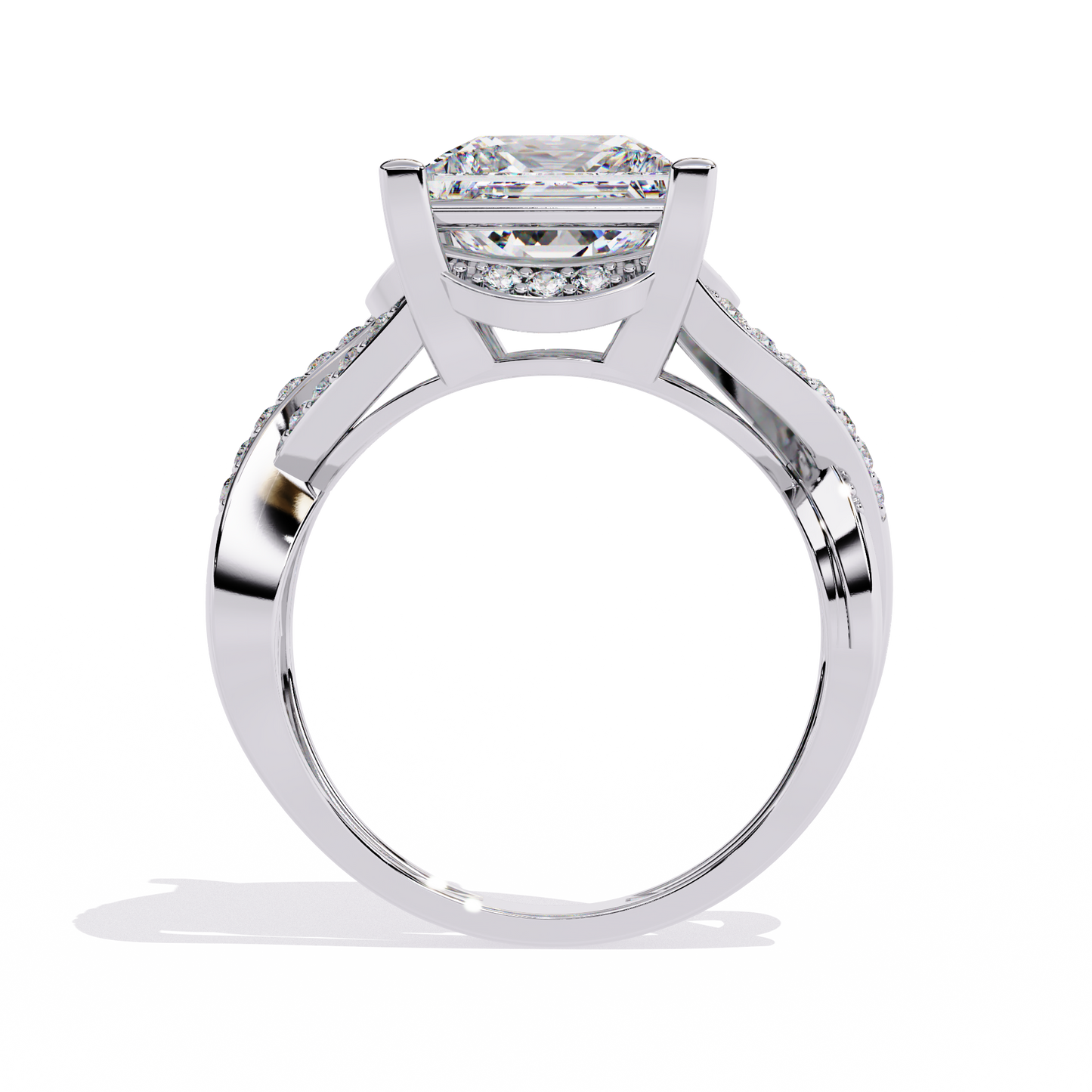 Princess Cut Diamond Engagement Ring