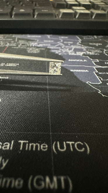 Exquisite Princess-Cut Diamond