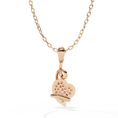 Heart of Elegance Diamond Pendant