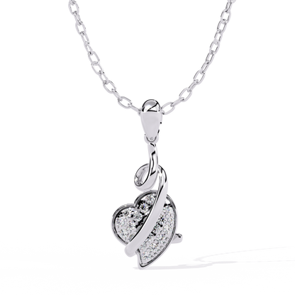 Heart of Elegance Diamond Pendant