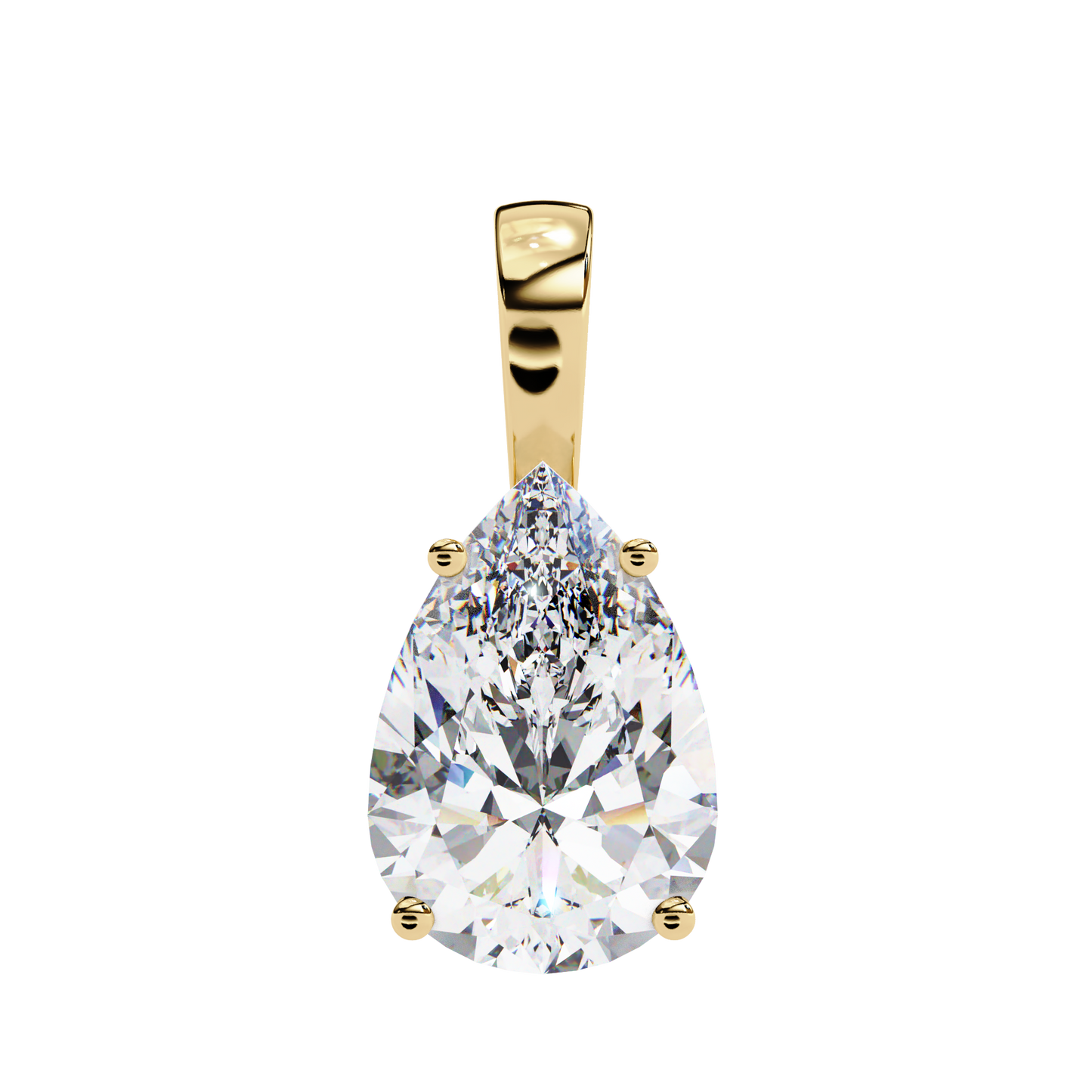 Diamond Solitaire Pendant