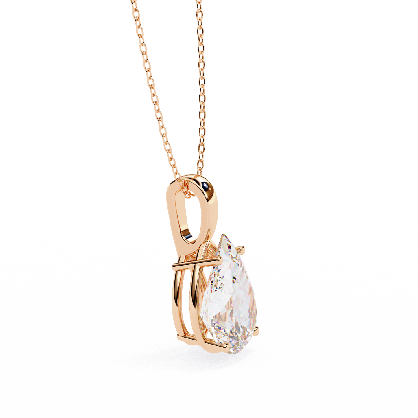 Diamond Solitaire Pendant