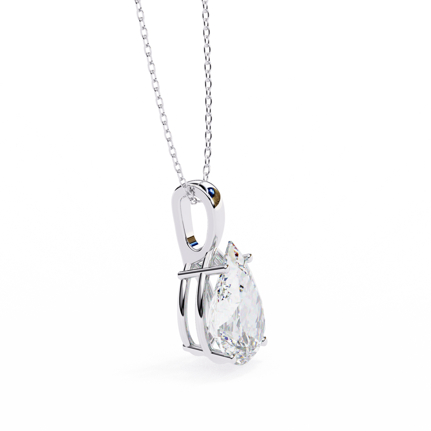 Diamond Solitaire Pendant