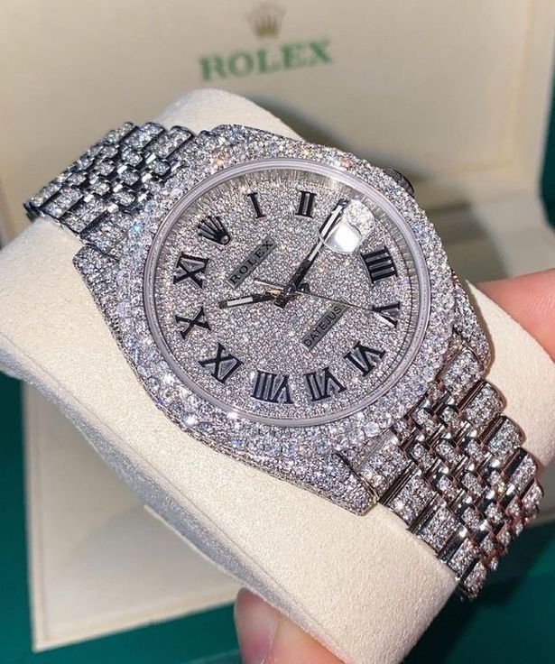 Encrusted Custom Datejust Watch