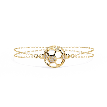 Diamond Honeycomb Sphere Bracelet