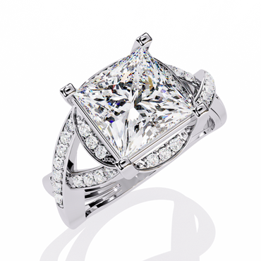 Princess Cut Diamond Engagement Ring