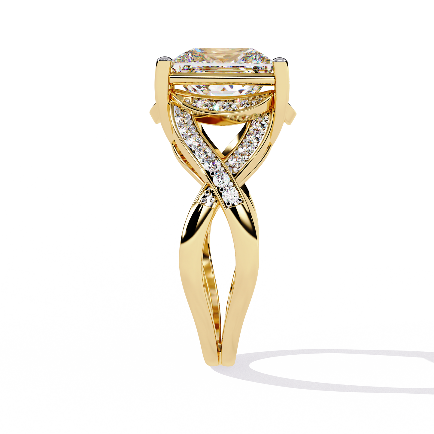 Princess Cut Diamond Engagement Ring