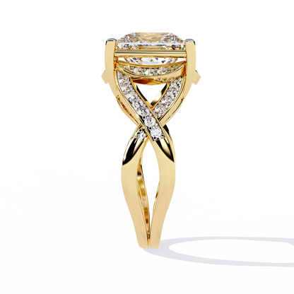 Princess Cut Diamond Engagement Ring