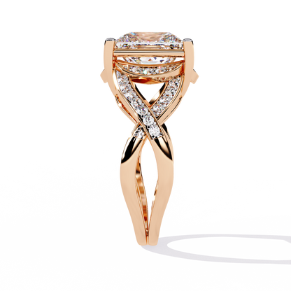 Princess Cut Diamond Engagement Ring