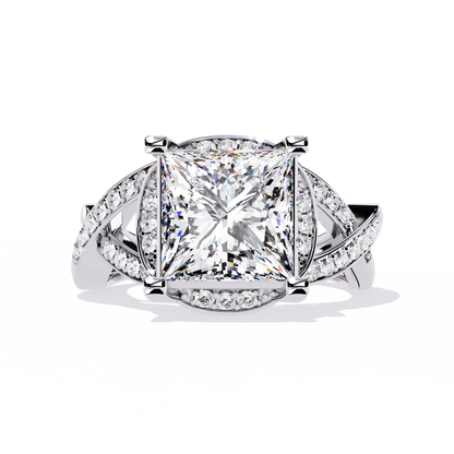 Princess Cut Diamond Engagement Ring