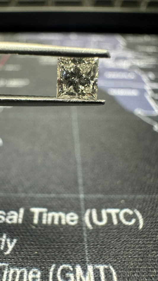 Exquisite Princess-Cut Diamond