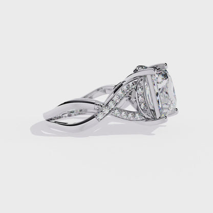 Princess Cut Diamond Engagement Ring